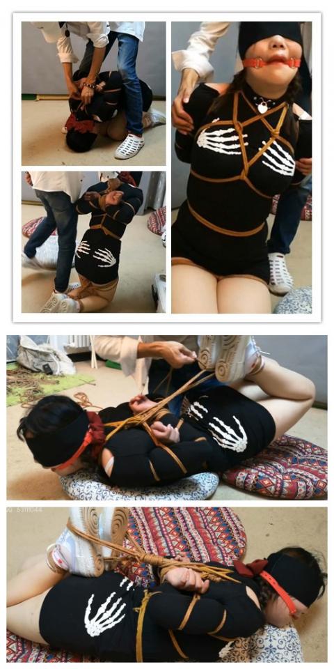胖艾姆 果果 五花驷马 极致紧缚调叫 束缘阁 丰满的果果 五花 跪地 驷马紧缚   定拍 QQ 63111044
