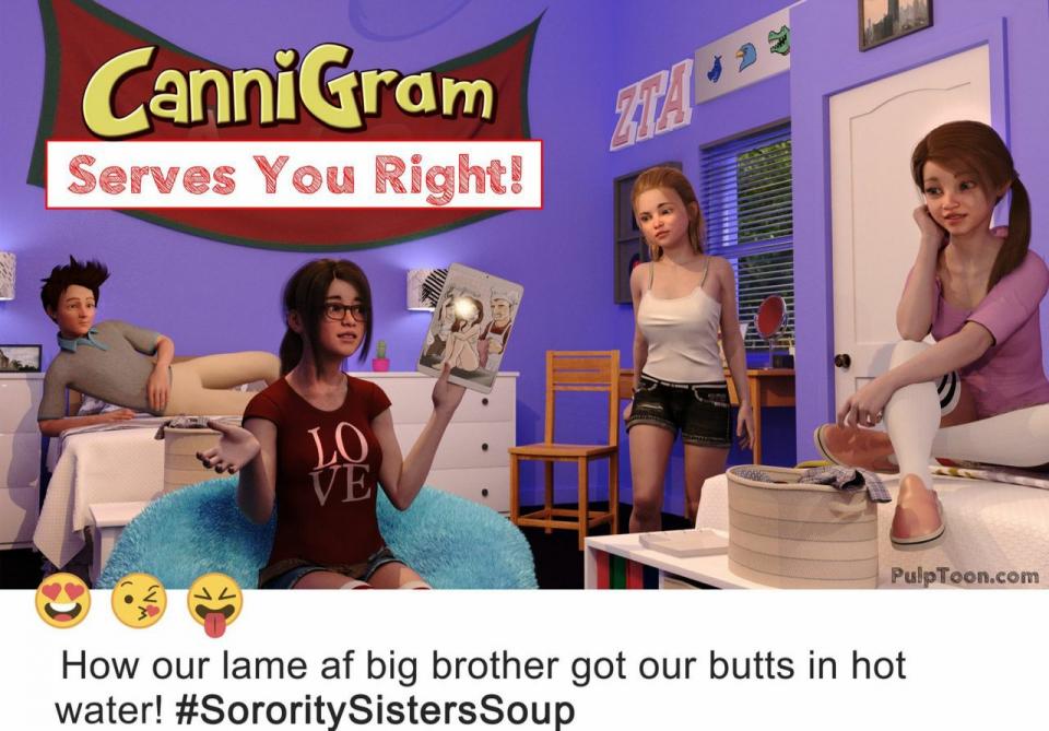 [Pulptoon]CanniGram Serves You Right!  [3D CG,Western Anime]