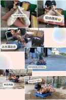 o(≧v≦)o~~好棒【我家妞妞第三十三章】推车上的折磨----老家o(>﹏<)o不要啊  预览片 哈喽哈喽小伙伴们，让大家久等了，这次是在老家玩的，把我妈骗出去玩后就跟媳妇嗨皮起来先把媳妇绑在桌子上折磨一波，然后直接捆小推车上推外面去溜达，最后再用自家井里面的井水直接往媳妇身上淋，媳妇下面还被东西塞得慢慢的，那酸爽（农村的小伙伴应该知道夏天刚刚从井里面抽上来的水是有多冰）大夏天的媳妇被冻的浑身颤抖，无奈被固定在推车上只能任我为所欲为，玩的过程中全程都是紧张的，因为四周左邻右舍太多怕过来串门，也怕我妈突然半路杀回来，如果被看到我们在家玩这个那..........最后在紧张刺激又兴奋中........ 各位看图说话吧。
