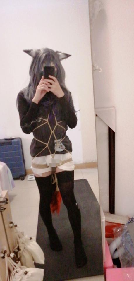 明日方舟德克萨斯龟甲缚 新人报道～(๑＞ڡ＜)☆ 这次只是试水，绳子用的是10m配方麻绳，如果大家喜欢我会添加其他元素（指捆绑与TJ）<span style='color:#b0b0b0;'>[隐藏文字，购买后可见]</span>