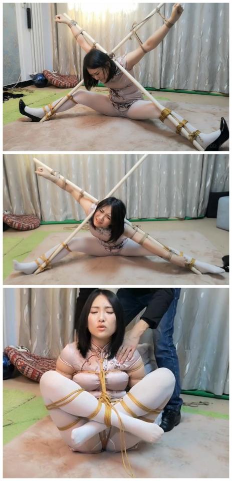   嘉文 双木杠难受的固定 龟甲桃缚挠痒 束缘阁 嘉文 旗袍 木杠 固定 桃缚 挠