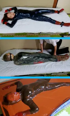 Girl in Latx Latex Bodybag Vacummbed（马赛克是打脸上的，没露点，真空床全包是全过程露出了嘴巴，没有[不可描述]内容） Girl in Latx Latex Bodybag Vacummbed<br><span style='color:#b0b0b0;'>[隐藏文字，购买后可见]</span><br>Girl in Latx Latex Bodybag Vacummbed，真空床里的调教，全过程露出嘴巴，不会影响呼吸，论坛发帖规矩我都知道，就是看这部全过程没封嘴巴才买的