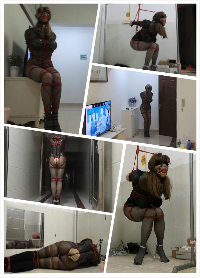 ♥♥♥CD伪娘小诡的自缚65 强迫弯腰垫脚尖的自缚♥♥♥ 某个BT佬要求的下面只穿丝袜和内裤<br>还必须要藏丁丁<br>小诡这次自缚在门外耍差点翻车 可惜没有记录到过程<br>最后是某人要求的强迫弯腰垫脚尖的自缚<br>就这样吧~<br>下载解压后，添加后缀名.MP4