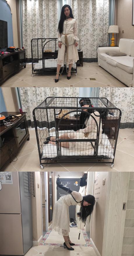 丽人圈养日记 上集 无奈为奴 开年大作 狗笼囚禁 贞操锁 单手套 金属镣铐 绳艺跳跳 藤条鞭打 强制开脚等等 丽人圈养日记 上集 无奈为奴 开年大作 狗笼囚禁 贞操锁 后手套 金属镣铐 绳艺跳跳 藤条鞭打 强制开脚等等<br>这是一个小白兔与帅S老板的故事<br>小雅是一位模样娇好的白领丽人，同时也是是一位虐恋爱好者，她的老板千风无意中知道了她的这个爱好，非常想让她做自己的M，但一直找不到这个机会。这天他知道了小雅因故需要一大笔资金，但她拿不出来，非常焦急，这时千风告诉小雅如果她能做自己的私奴自己就会帮助她渡过这个难关，小雅仔细考虑觉得老板人还可以，就同意了这个方案，这天她在约定的时间穿着主人指定的漂亮连衣裙来到了千风的调教室，开始了她的私奴圈养生活。<br>夜未央工作室 欢迎定拍 诚邀绳模小姐姐合作：QQ 2593230381