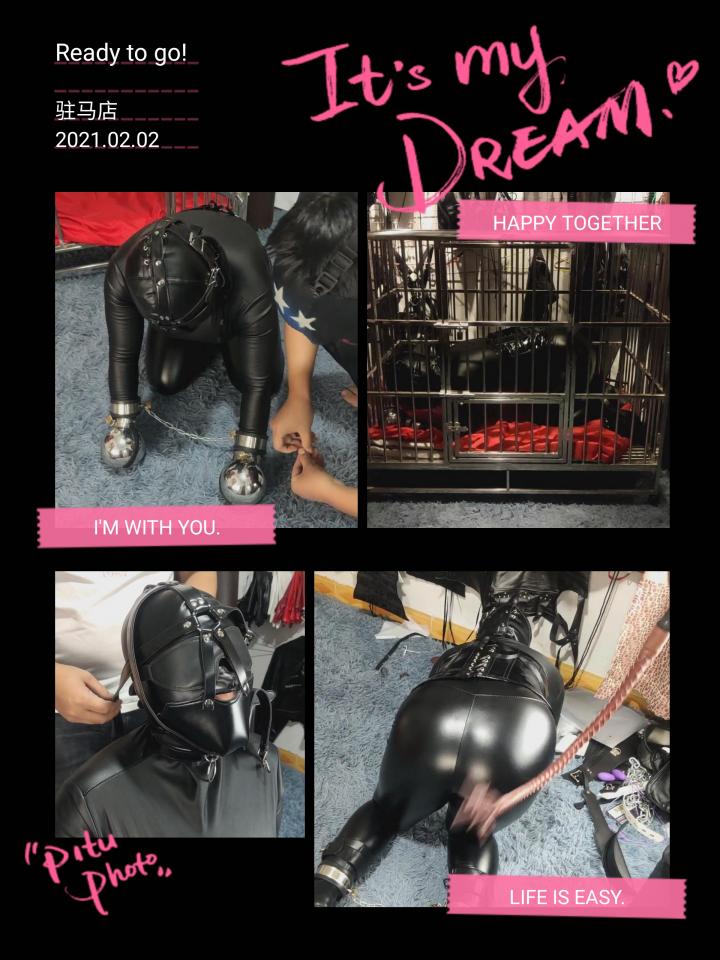 曼陀罗作品《皮具狗笼拘禁！》隔音耳塞，皮革头套，狗掌套，金属手球，芭蕾舞靴，狗笼拘禁！原本只是想随便绑，只是现在。。。 工作室有薪招募熟妇母 狗（纯个人癖好），可长期，薪资私聊，可添加我QQ：53967784   或者站内私信我,下面留言我有时会比较忙，没时间查看的！觉得自己够下 贱的，私信我！（期间内所有的衣食住行，我都会解决，所有购买的服装鞋类，都是直接送给你的。）有同好愿意介绍的，成了有好处费的！<br>解压码是汉字：花前月下  切记，千万不要在线解压，一定要下载到本地之后，再进行解压！<br>另一个压缩包解压密码：kfgh9421QBz<br>       今天本来要对M进行一个下午的拘束的，因为时间比较长，怕M难受，所以采用了皮质的狗掌套，因为母 狗的全身都被拘束了起来，想来应该没有挣脱的可能，但是没想到，等我再次来到TJ室的时候，居然看到母 狗正在房间里，到处爬着找钥匙，用皮鞭用力的惩罚了母 狗之后，然后用金属的手球将母 狗的狗爪子重新锁了起来，这次母 狗的手被锁进了金属的手球内，双脚也被装进芭蕾舞靴锁了起来，就连头部，也被塞上耳塞，堵上嘴，完全的封闭了起来！随后等待母 狗的是，将近5小时的拘禁！