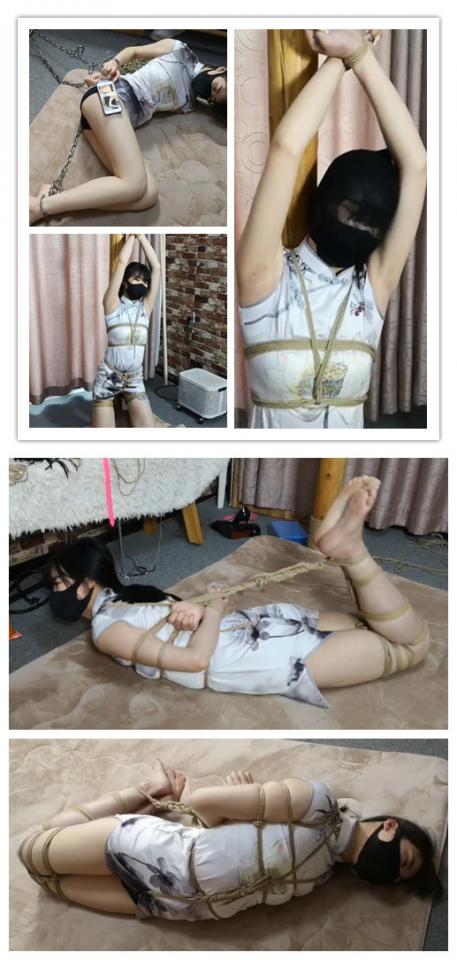 杨蕊 旗袍缚 柱子上丝袜头套和驷马 束缘阁 杨蕊 旗袍 柱子上分腿 镣铐 驷马挣扎  原片大小951M 时长25分钟 定拍 QQ 63111044<br><br>请勿手机在线解压 下载到电脑上 输入密码即可  解压密码 ：随心