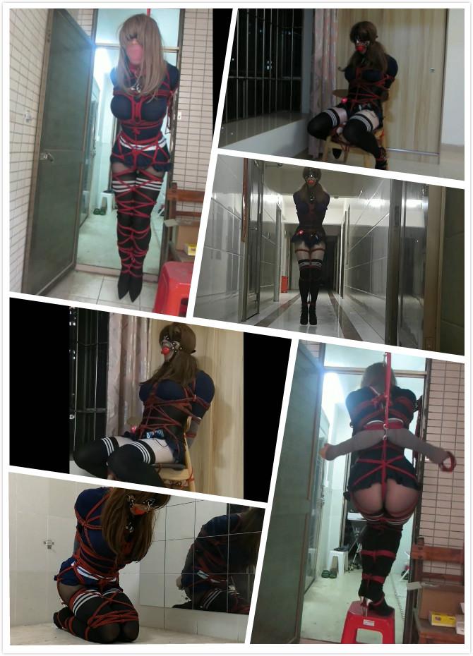♥♥♥CD伪娘小诡的自缚67 电击G塞的滋味确实不好受♥♥♥ 多日不绑，小诡体力跟不上了<br>即便简单的自缚也很累了，吊绑的时候更是很快没力气了<br>后面的更新频率应该越来越长了<br>没办法 岁月不饶人啊<br>哈哈，就这样吧<br>百度盘下载解压后修改后缀名.MP4