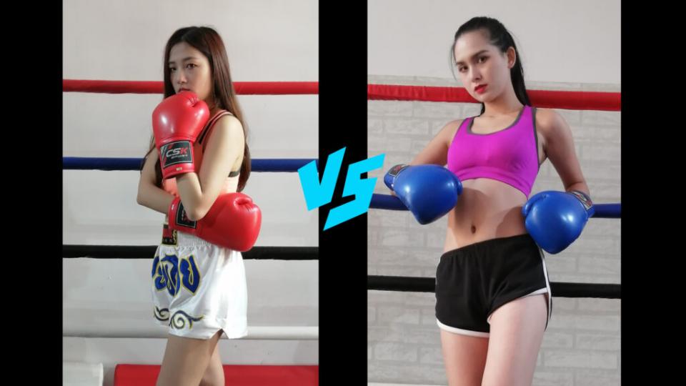 Chuan-FB02-Bai VS Jiao 片源：the legendary boxing club网站（国内网站）。作为一名新拳击手，白想参加一个挑战赛以获得奖品。老板安排阿娇和她对决。As a new boxer, Bai wanted to take part in a challenge to get the prize. The boss arranged for Jiao to fight with her.<br>关键词：tlbc拳社 女拳手 女拳击 擂台 打肚子<br>购买地址：<span style='color:#b0b0b0;'>[隐藏文字，购买后可见]</span>