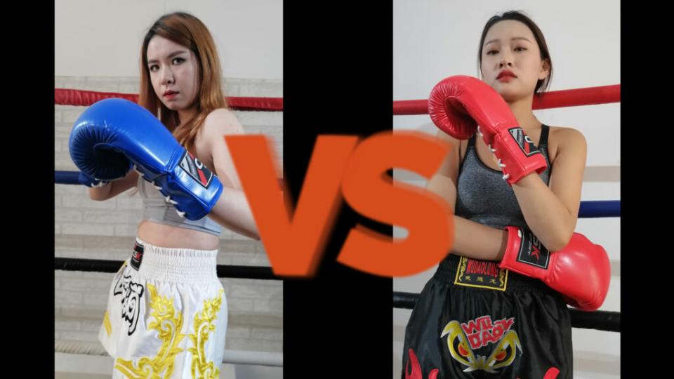 Chuan-FB05-Jialu VS Ermei 片源：the legendary boxing club站（国内网站）。看到jialu在练习拳击，ermei在一旁嘲笑道她没有本事。生气的jialu决定要在擂台上好好地教训一下她。<br>关键词：tlbc拳社 女拳手 女拳击 打肚子 擂台<br>购买地址：<span style='color:#b0b0b0;'>[隐藏文字，购买后可见]</span>