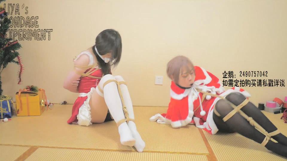 【莉雅的定拍之作】沦为玩具的圣诞精灵           驷马、紧缚、挣扎、电击、呻吟、强高 编号：liya-dp-113<br>黑丝圣诞精灵：莉雅<br>白丝圣诞精灵：披萨<br>坏女孩：嘤嘤怪<br>内容简介：<br>驷马、紧缚、挣扎、电击、呻吟、强高<br>剧情简介：<br>坏女孩抓住了圣诞精灵后，每天都变着方式地调教她们，慢慢的，圣诞精灵在调教下变得奇怪了起来<br><br><br>视频尺寸：1920*1080<br>视频大小：919M<br>视频时间：00:38:23<br>百度云使用说明：<br>1、复制链接<br>2、打开手机百度云<br>3、将百度云弹出的文件保存在自己的网盘<br>4、下载压缩包<br>5、关闭百度云打开解压缩全能王(请苹果手机用户自行百度选择软件)<br>6、解压缩<br>7、检查解压后的文件后缀名是否为MP4，不是则改为MP4<br>解压密码：liya<br><br><br>如有定拍或其他需要请联系工作室2490757042<br><br>众筹链接：<br>莉雅：【紧缚实验】【紧缚挑战】<br>https://www.yaohuba.com/user_script_detail.php?article_id=869&user_script_id=496<br>莉雅：【众筹】【COSPLAY】剧情、角色征集<br>https://www.yaohuba.com/user_script_detail.php?article_id=742&user_script_id=388<br>莉雅：【cosplay】【紧缚、挣扎、逃脱】【蕾姆】<br>https://www.yaohuba.com/user_script_detail.php?article_id=743&user_script_id=389<br>莉雅：【舰娘】【监禁】【吊缚】【cosplay】<br>https://www.yaohuba.com/user_script_detail.php?article_id=764&user_script_id=405<br><br>更多好看的视频请戳我   <br>