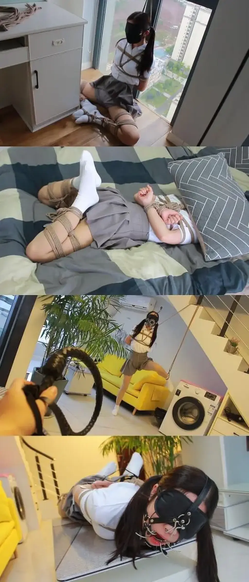 【春暖花开 奔你而来】这喘声真让人受不了，一个实时记录的短片，对小m全程强高只为开始做准备 关于前戏的故事<br>前戏是美好的 同时也是难以承受的<br>对小m全程强高 这真实反应的喘息真让人受不了<br>肉丝小白袜 TK小脚丫 笑声轻盈诱人<br>单腿吊sp 惨叫连连 连续sp虐阴致昏迷<br>实录片较短 但内容还是很硬核的 