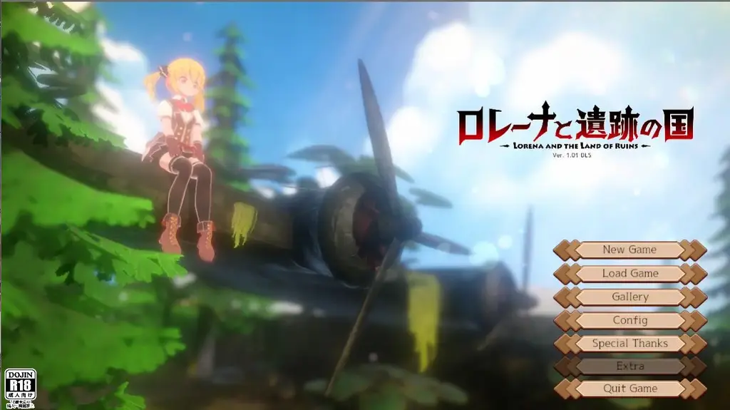 【神作】ロレーナと遺跡の国 ～銃と魔法のトレジャーハンター～ 正式版【PC端日文】 购买链接：https://www.dlsite.com/maniax/work/=/product_id/RJ286183.html<br>　あらすじ　<br>ロレーナと遺跡の国 ～銃と魔法のトレジャーハンター～ [しめなわん]<br>栄華を極めた科学文明の崩壊より千余年…<br>突如として勃興した魔法文明の世界に生きるトレジャーハンターの少女ロレーナは、今日も魔導銃を片手に危険な遺跡に挑む。<br>病気の妹を救うため、この世界の謎を解き明かすため…。<br>立ちふさがる盗賊に魔術師、モンスター、時には古代兵器をも撃ち倒し、未知の至宝が眠る天空の遺跡を目指せ!<br>　ゲームプレイ　<br>ロレーナと遺跡の国 ～銃と魔法のトレジャーハンター～ [しめなわん]<br>・海上の遺跡、船の遺跡、地下都市の遺跡…かつて生きた人々の痕跡が残る様々なダンジョンを探索します。<br>・多彩な攻撃手段を用いて敵を退け、罠やギミックを攻略しつつ最深部を目指します。<br>・次々に湧き出す敵を可能な限り討伐する腕試し用ステージも多数実装済みです。<br>　アクション　<br>ロレーナと遺跡の国 ～銃と魔法のトレジャーハンター～ [しめなわん]<br>・6種類の銃と爆弾に加え、格闘攻撃やジャンプアクションも駆使して生き残りましょう。ヘッドショットしたり敵の攻撃を跳ね返すとボーナス!<br>・プレイヤーのお好みでゲームの難易度をサクサク進めるEasyから歯ごたえあるVeryHardまでの4段階に調整できます。<br>・キーボード&マウス操作に加えXInput形式およびPS4のゲームパッドに対応。また、操作ボタンのカスタマイズも可能です。<br>　えっちシーン　<br>ロレーナと遺跡の国 ～銃と魔法のトレジャーハンター～ [しめなわん]<br>・一部の敵にやられるとえっちシーンへ移行します。<br>・えっちシーンでは服の破れ具合、胸のサイズ、肌の負傷具合、カメラ視点などを自由に変更することができます。<br>・一度クリアしたステージ内のえっちシーンは全て解放され、ギャラリーで閲覧できるようになります。<br>・設定からゲーム中のすべての成人向け描写を無効にすることもできます。<br>　コスチューム<br>ロレーナと遺跡の国 ～銃と魔法のトレジャーハンター～ [しめなわん]<br>・何度もダメージを受けると服が破れてしまいます。<br>・街の服屋で新たな衣装を購入して着替えることもできます。