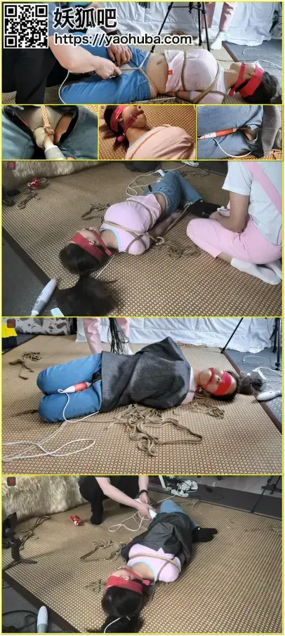 五一假期的多人游戏第四集：入场比较晚，当然要多折腾一会！鞭打、强高、TK、各种亵玩挑逗，驷马虐小凡，“调教室助手”瑾瑜初上阵  