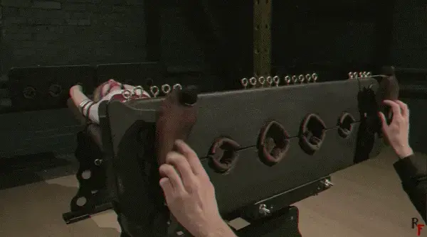 Olivia got in a tickling trap – Ballgagged, nylon, and barefoot tickling in stocks 购买链接：<span style='color:#b0b0b0;'>[隐藏文字，购买后可见]</span>Olivia is a young and ticklish girl, she got locked in stocks, legs wide apart, and toe-tied. She wears a school uniform and dark tights. She also has a blindfold (which will be removed later) and a big ballgag in her mouth. The setup for heavy tickling is ready.<br><br>Masked man intensely tickles Olivia's feet with various devices through her pantyhose and she goes crazy with it, moaning through the gag, screaming, and laughing. Her soles are very ticklish, especially in nylons.<br>Towards the end, Masked man rips the pantyhose, exposing Olivia's bare feet, and continues to tickle her. Enjoy!