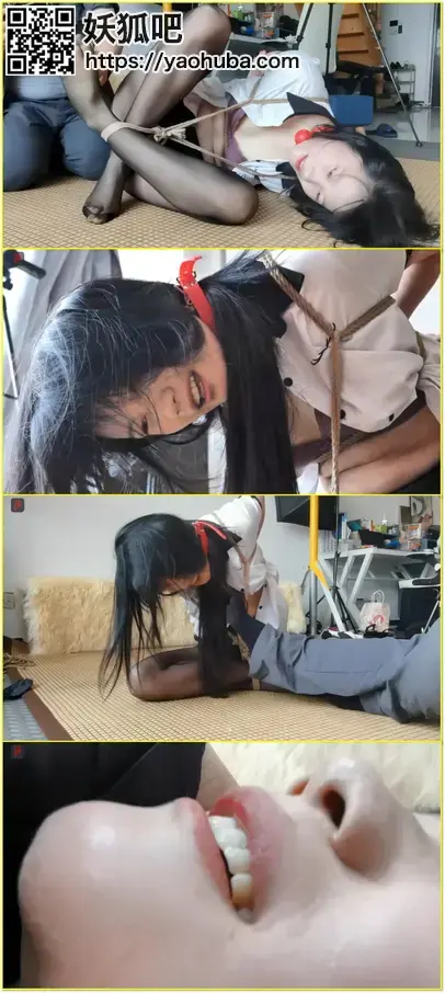 怡清第二拍，小女仆的黑丝桃缚、TK、深度挑逗、亵玩、耻辱TJ  