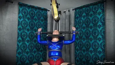 Rachel Adams- Ultra Girl Captured By The Evil Skull Part 3 Now in part 3, Ultra Girl once again comes to in a different room of The Evil Skulls lair. She has been tied on a large sitting contraption that looks like it was designed to tightly restrain her while dangling her Power Belt just out of her reach in front of her! She struggles hard to get free, and after a few futile moments, The Evil Skull enters. He gropes her as he brags about all of the heists he's pulling off with no one left to stop him. He reminisces about the hanging hogtie he left her in before and how he's surprised at how she can never quite manage to reach the Power Belt he always leaves dangling right in front of her.. She must really be helpless! He gags her as she is in the middle of her "never gonna get away with this.. bring him to justice.. yadda yadda" speech. She fights and struggles, squirming on her perch.. once again with that belt just out of her reach.<span style='color:#b0b0b0;'>[隐藏文字，购买后可见]</span>