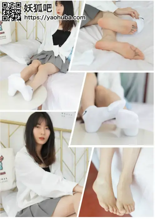 物恋传媒810期：猫耳-清风拂柳（匡威帆布鞋、白棉袜、裸足）4K 主题：匡威帆布鞋、白棉袜、裸足<br>购买地址<span style='color:#b0b0b0;'>[隐藏文字，购买后可见]</span>