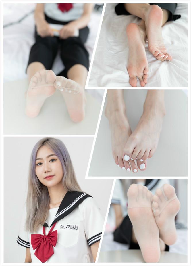 物恋传媒824期：小鹿-日染烟雨（vans、短肉丝、裸足）4K 主题：vans、短肉丝（脚尖加固款）、裸足<br>购买地址<span style='color:#b0b0b0;'>[隐藏文字，购买后可见]</span>