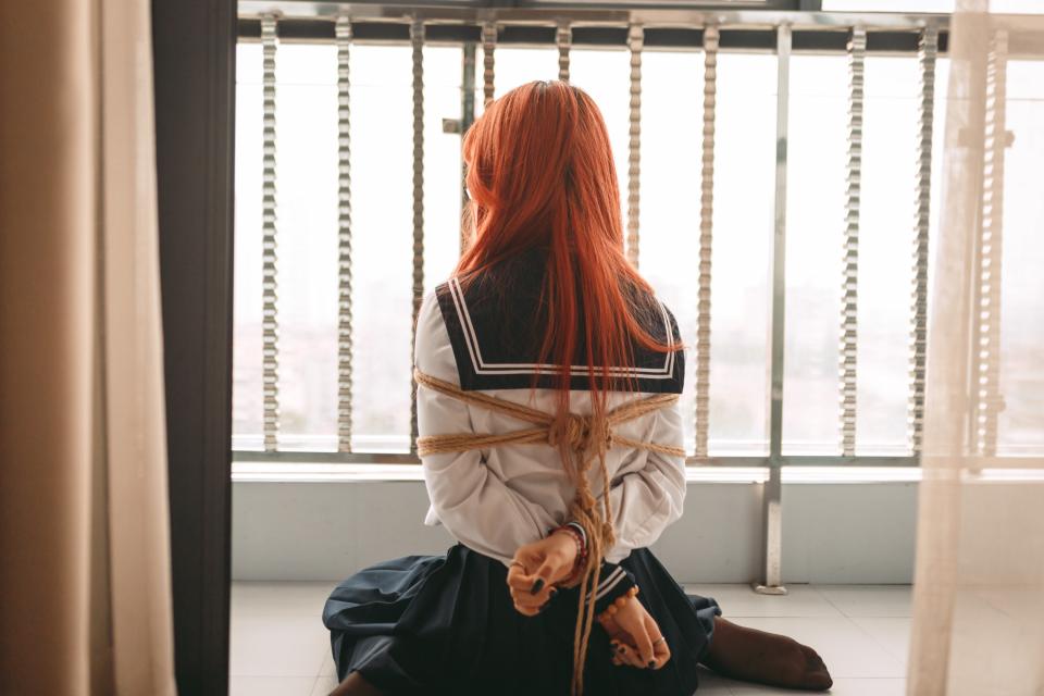  JK制服1-2 [丝袜,驷马（俯卧）,中国女孩]