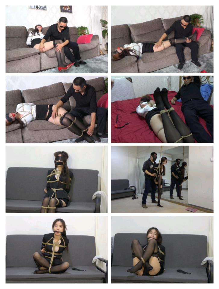绑架OL秘书系列两部定拍作品合集，总时长84分钟!  
