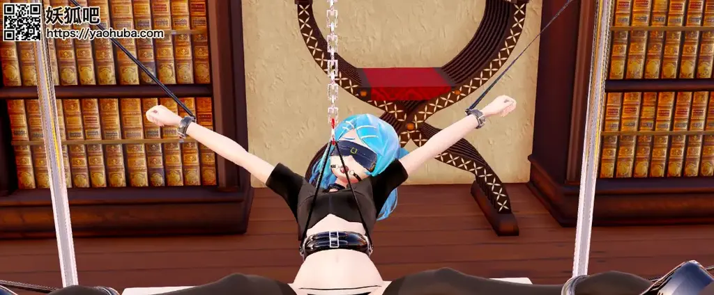 MMD 电动棒折磨2 MMD制作 穿黑丝白丝短裙的小姐姐被拘束电动棒折磨<br>很早以前做的视频没想到有人会喜欢 那就继续发吧<br><br>