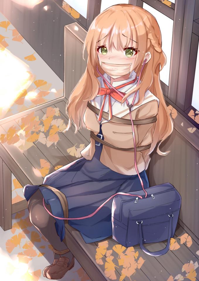 动漫捆绑 [Pantyhose,Sailor suit,Gag,Japanese Anime,Pocket Vibrator]