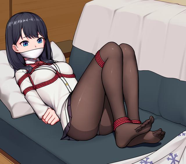 Nakano from Quintessential Quintuplets GBeeee- Bondage & DID Illustrations - 这就很对胃口 自购赞助：https://www.patreon.com/gbeeee/posts?filters[tier_id]=3673125 [丝袜]