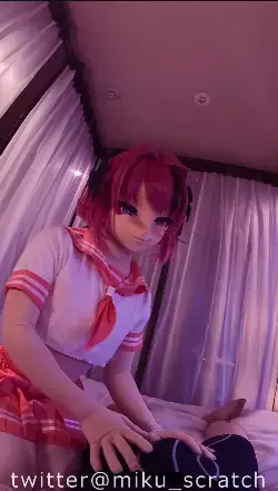 未来 (みく) kigurumi ゴム装着～騎乗 【ゴム装着】【騎乗】【騎乗シコシコ】<br>进入后面~~部分已遮挡~<br><span style='color:#b0b0b0;'>[隐藏文字，购买后可见]</span><br><br>
