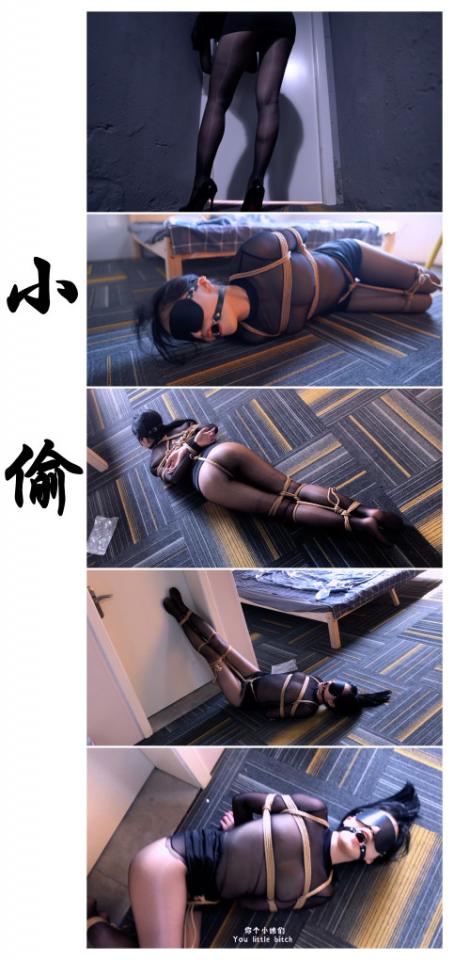 [BT] Saving the Fallen Girl A fallen girl is captured with a thief and undergoes tight restraint, criticism and fictional reform.