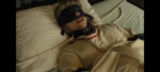 Straitjacket bondage 美女拘束衣蒙眼捆绑
