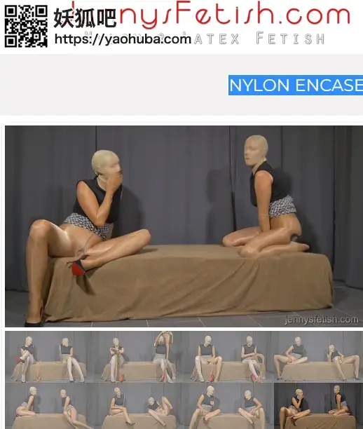 NYLON ENCASEMENT TWIN SISTERS NYLON ENCASEMENT TWIN SISTERS<br><span style='color:#b0b0b0;'>[隐藏文字，购买后可见]</span><br>描述：极品双美女丝袜全包