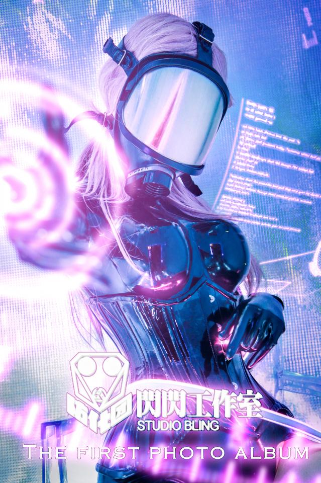 【闪闪工作室】第一部写真集 - 60图拍摄作品，三套造型，收藏必备之选 [zentai,防毒面具,束腰,连裤袜]