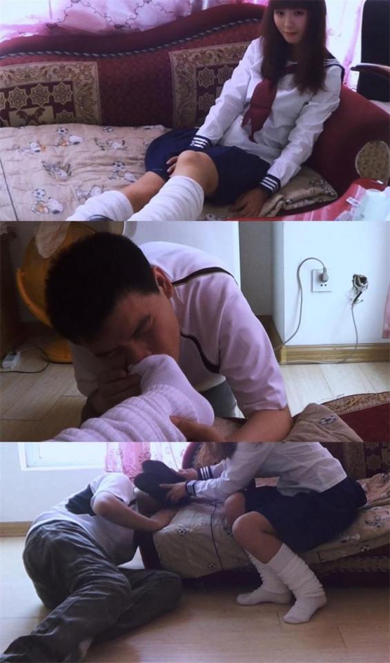 猥琐老师闻袜子 原创者：溢彩年华AS<br>购买地址<span style='color:#b0b0b0;'>[隐藏文字，购买后可见]</span><br>猥琐老师闻袜子