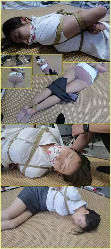 瑾瑜，白衫红内丝足美腿捆绑游戏系列第三集：丝巾双重堵，脱裙羞辱TJ，试试把一个风华正茂的女大学生连绑带堵的踩在脚下，是一种什么样的感觉  