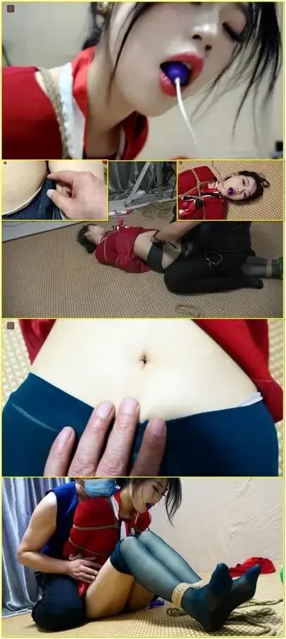 可儿，绿丝美容师套图定拍同期视频第五集：美丽胴体蛇缚、扒裙脱袜亵玩挑逗、很美的小腹和小肚脐，口舌训练、TT上下齐震、强高折磨，少女灵魂悸动、红唇开合与无助挣扎的魅惑，虐与美的巅峰交响曲  