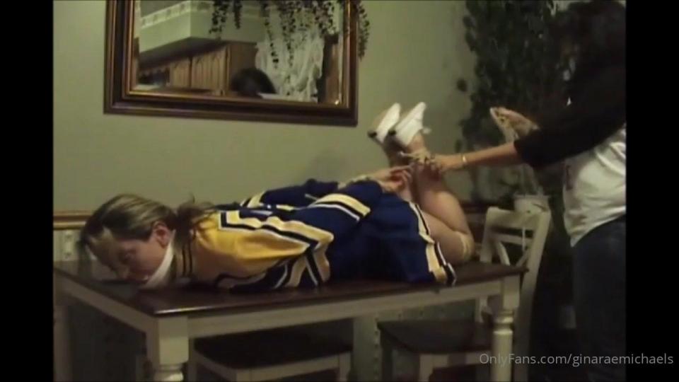 GRM134-05-Cheerleader Jackie massive gag table hogtie <span style='color:#b0b0b0;'>[隐藏文字，购买后可见]</span><br><br>GRM134-05-Cheerleader Jackie massive gag table hogtie