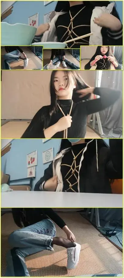 小吃店里面的自缚女孩，裤里黑丝、龟甲自缚、口球、踩豆虐足外出，绳模去吃麻辣烫的正确方式上集 小吃店里面的自缚女孩，裤里黑丝、龟甲自缚、口球、踩豆虐足外出，绳模去吃麻辣烫的正确方式上集<br>腾讯微云<span style='color:#b0b0b0;'>[隐藏文字，购买后可见]</span>