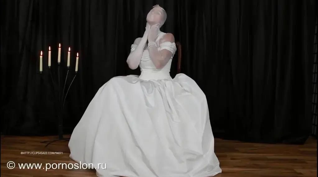 Pantyhose Encasement Bride Desyra Noir Bride Outfit In Pantyhose Encasement Play<br><span style='color:#b0b0b0;'>[隐藏文字，购买后可见]</span>