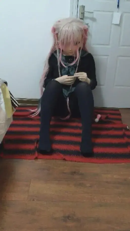 kigurumi IA 自玩 胸部电击 震动放置 自己录的 想找一起玩的同好