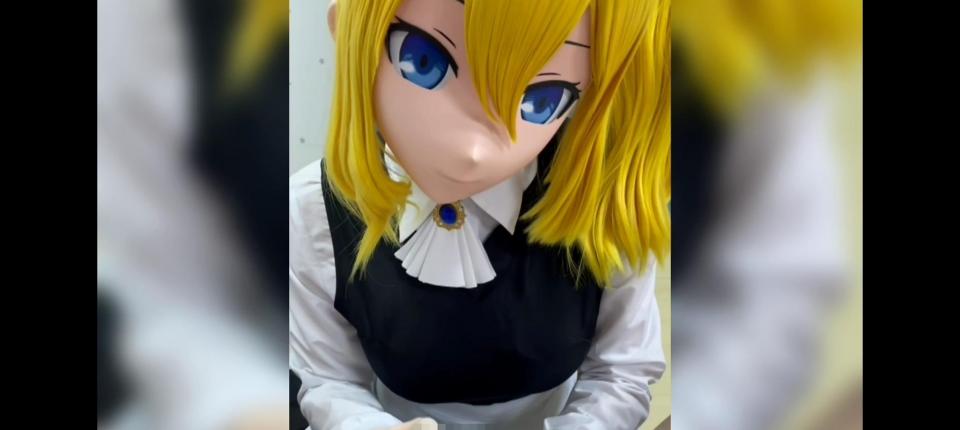 kigurumi [Video]Maid Service pt.1 <span style='color:#b0b0b0;'>[隐藏文字，购买后可见]</span><br>都是teitoku的视频 Kigurumi & Latex R-18!!handjob 