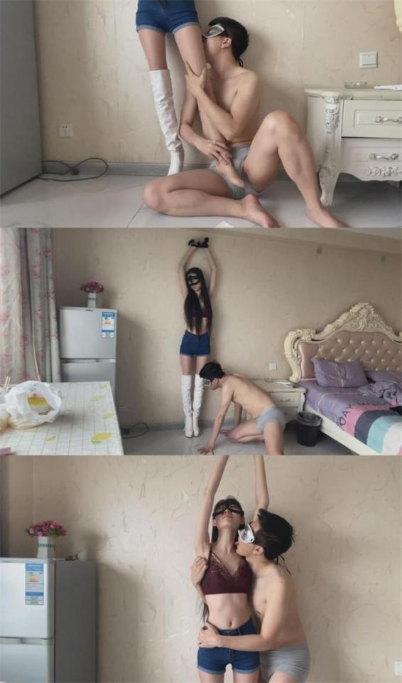 【诗蔓少女工作室】肆意折磨白靴美腿舔尝鲜肉 【诗蔓少女工作室】肆意折磨白靴美腿舔尝鲜肉<br>原创者:诗蔓少女工作室<br>购买地址<span style='color:#b0b0b0;'>[隐藏文字，购买后可见]</span><br>白靴美腿 拽腿拖行 绳子绑脚 弑舔美腿 舔腋下 舔耳朵脖子<br>一双白靴美腿被男生肆意的拖着，一只手拉着单腿拖行，随后被翻过来拉着双腿继续拖行，实在让人无法忍受，倒不如用绳子绑着双腿来拖行吧，就这样美腿被绳子绑住在地上被拉着转圈，转的晕了被拖走......醒来时双手被绑着吊了起来，白靴被紧紧地抱着还被舔着，这是白靴被脱下来，用肉丝脚摩擦着JJ，大腿同时被舔咬，一点一点舔到腋下，脖子和耳朵