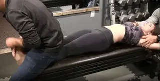 Tickled Feet &amp; Armpits Sam Tickled Full Body