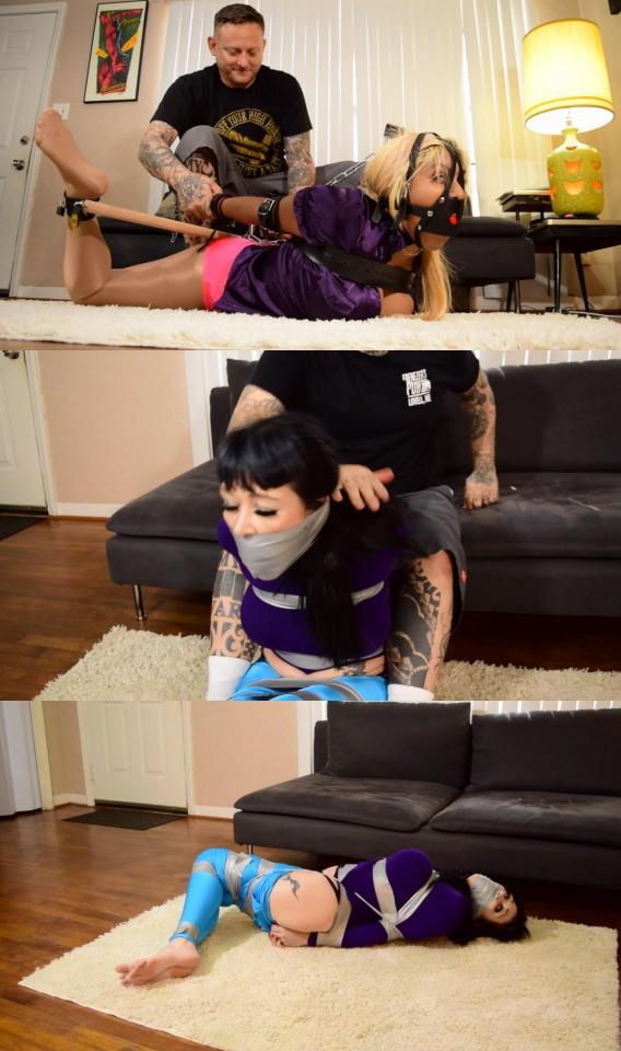 ShinyBound: 2 Fоr 1 Dеsirее Lореz , Lunа Dаwn I had these 2 shorter clips laying around and was trying to figure out what to do with them. Neither one of them were long enough for a ShinyBound update, and they were too good to just shelf.. So I decided to combine them and make a proper sized update for you guys. I hope you enjoy them!<br>Keywords: bondage, rope bondage, shibaru, suspension, belts, bedtie, hogtied, tight bondage, strict bondage, bound elbows, leohex, leotard, lycra spandex fetish, shiny nylons, shiny pantyhose, crotchrope, struggling, ballgagged, helpless.<br><br><span style='color:#b0b0b0;'>[隐藏文字，购买后可见]</span>
