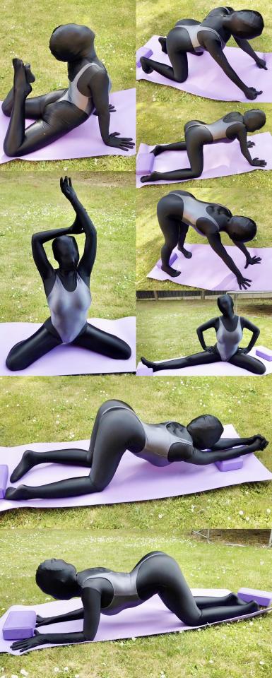 [W’sH]——Olivia——黑zentai——户外草坪恋物瑜伽(碳灰色光泽泳衣) Olivia穿着zentai在草坪上做起了瑜伽。<br>还附带又穿了一件高叉泳衣。<br>她那柔软的身体，被zentai紧紧包裹住，开始摆出各种柔韧的姿势。<br>或许全身被紧紧地包裹住，会更有助于进入瑜伽要求的虚空状态吧。<br><br><br><br><br><br>注：<br>头像下面点点关注，可及时接收“wrapa’s house”新发布原创片的站内提醒，永远不迷路。<br><br>注：<br>W’sH 工作室<br>专注于zentai、紧身衣、spandex、丝滑光泽衣物、乳胶、睡袋、捆绑、锁链……等一系列恋物拍摄。<br>清一色欧美模特，高颜值，好身材。<br>单女、女女、三女应有尽有，各种玩法层出不穷。<br>拍摄手法极具艺术性，作品极具收藏价值。<br><br>注：<br>已取得W’sH工作室的代发授权，并已提交给管理员。<br><br>注：<br>价格我已协调W’sH，给中国的粉丝们争取了能够接受的价格。<br>若是还觉得贵，请自行参考C4S上的价格。<br><br>注：<br>不接受定拍。<br>可私信提出建议，我会帮助转达。