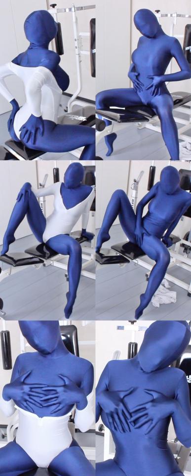 [W’sH]——Bast——深蓝zentai+白高叉紧身衣——健身房发骚自摸 Bast本来是想到健身房健身的。<br>她穿了一件zentai和高叉紧身衣。<br>没想到全身被紧紧包裹的感觉，慢慢的唤醒了她的恋物欲望。<br>她开始抚摸着自己被zentai包裹着的身体……<br>她开始拉扯着高叉紧身衣的裆部来摩擦比比……<br>哎……简直不能好好健身了……<br><br><br><br><br><br>注：<br>头像下面点点关注，可及时接收“wrapa’s house”新发布原创片的站内提醒，永远不迷路。<br><br>注：<br>W’sH 工作室<br>专注于zentai、紧身衣、spandex、丝滑光泽衣物、乳胶、睡袋、捆绑、锁链……等一系列恋物拍摄。<br>清一色欧美模特，高颜值，好身材。<br>单女、女女、三女应有尽有，各种玩法层出不穷。<br>拍摄手法极具艺术性，作品极具收藏价值。<br><br>注：<br>已取得W’sH工作室的代发授权，并已提交给管理员。<br><br>注：<br>价格我已协调W’sH，给中国的粉丝们争取了能够接受的价格。<br>若是还觉得贵，请自行参考C4S上的价格。<br><br>注：<br>不接受定拍。<br>可私信提出建议，我会帮助转达。