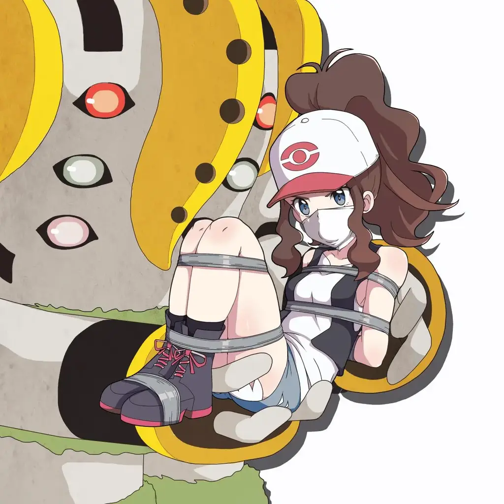 Hilda: Poke'damsel Pack - 画师Tiedtiki [Japanese Anime,tape bondage]