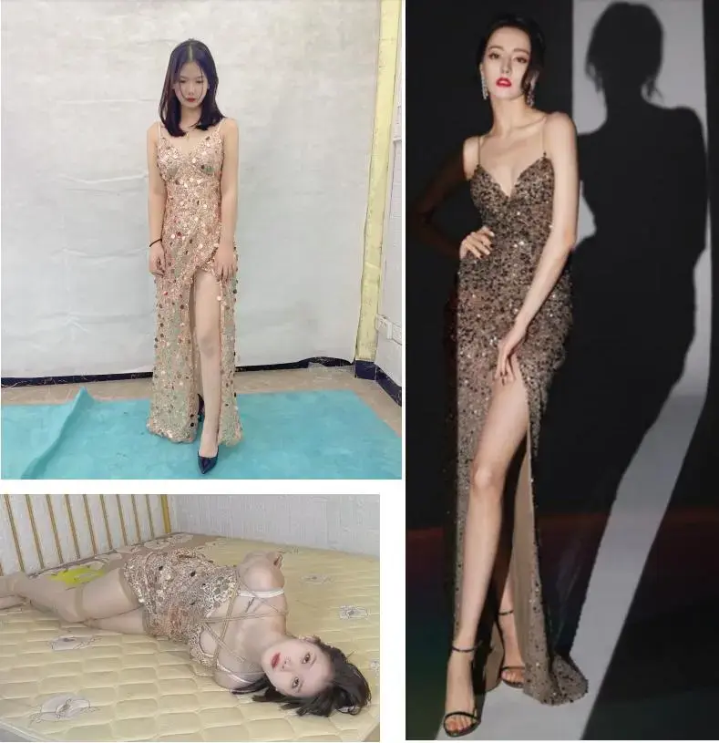 客户定拍xss佳佳cost同款迪丽热巴晚礼服 全程tk av棒调教 口球加紧口水直流 结束后说了句“太爽了”  