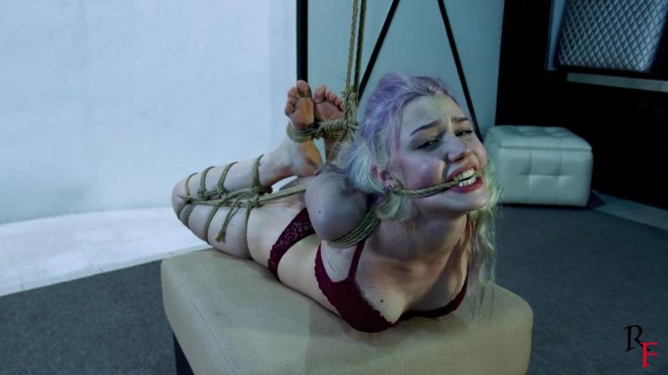 ASTRID VERY PAINFUL BONDAGE Beautiful astrid having bad and painful bondag on her feet and body