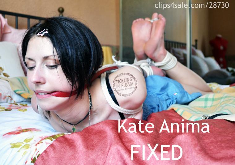 RussianFetish: Kate Anima: FIXED Kate Anima, 22 years old, she is not involved to BDSM in usual life, but she likes being a fetish model and she's enjoying herself as a slave and loves bondage and pain...<br>So today she's bound in hogtie, her toes are firmly bound together. Kate's completely immobilized and her feet are fixed and ready for punishment. I used a plastic ruler and a thin leather belt at the end of the clip. I also rubbed her feet with oil so you can enjoy an excellent view her oiled soles. You can also see how much her feet became ticklish - I've checked this a bit.<br>She had to suffer in order to survive these harsh blows. Continued follows ...<br>Enjoy!<br><br>Category: BASTINADO<br>Related Categories: BASTINADO, GAGGING, FOOT FETISH, BDSM, BONDAGE.<br>Keywords: anime, russian fetish, falaka, rus, toe ties, toe tied, hogtied, hogtie, gothic, soles slave, russia, punishment, tickling in russia, anima, kate, bondage, rope bondage, shibaru, suspension, belts, bedtie, hogtied, tight bondage, strict bondage, bound elbows, struggling, ballgagged, helpless.<br>类别：巴斯蒂纳多<br>相关类别：巴斯蒂纳多，作呕，恋足，BDSM，束缚。<br>关键词：动漫，俄罗斯恋物癖，falaka，rus，脚趾领带，脚趾绑，hogtied，hogtie，哥特式，鞋底奴隶，俄罗斯，惩罚，在俄罗斯挠痒痒，阿尼玛，凯特，束缚，绳索束缚，shibaru，悬挂，腰带，bedtie , hogtied, 紧束缚, 严格束缚, 束缚手肘, 挣扎, ballgagged, 无助。<br><span style='color:#b0b0b0;'>[隐藏文字，购买后可见]</span><br>