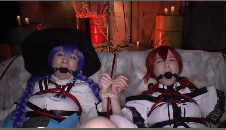 異世界美少女エ●ス＆ロ●シー×中出し集団輪姦＆ギロチン3穴串刺しファック ララ＆なぎ 角色扮演紧缚俱乐部,两女被紧缚捆绑，贪婪的中出集团侵犯。<br>番号：<span style='color:#b0b0b0;'>[隐藏文字，购买后可见]</span><br>购买地址：<span style='color:#b0b0b0;'>[隐藏文字，购买后可见]</span>